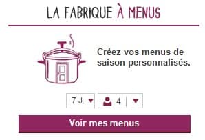 La fabrique des menus, l'outil pratique de mangerbouger.fr